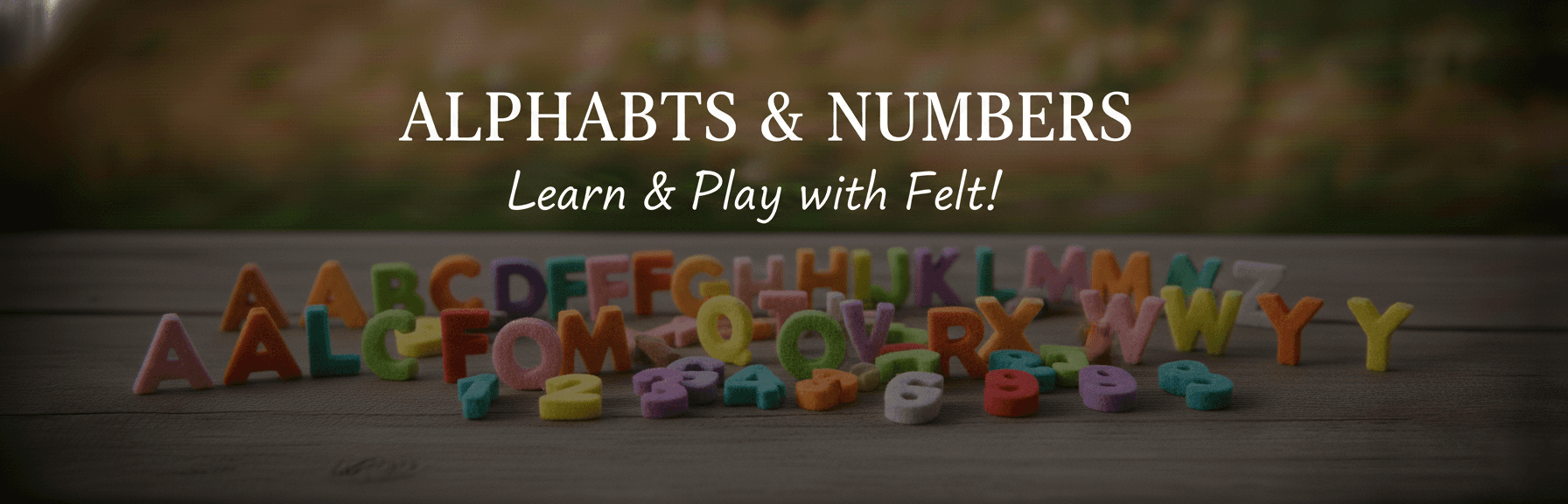 Alphabets & Numbers