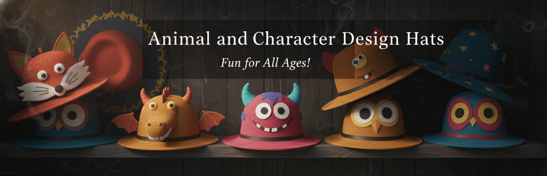 Animal and Character Design Hat