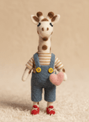 Blue Standing giraffe