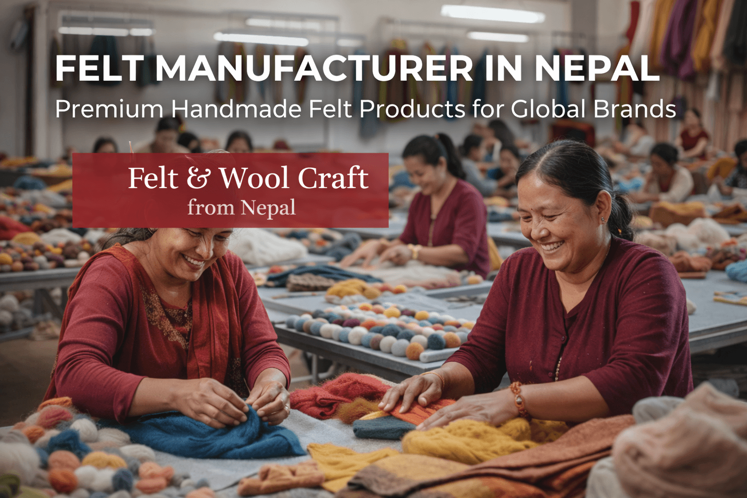 Felt Manufacturer in Nepal – Felt & Wool Craft from Nepal