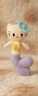 Mermaid Kitty Keychain