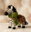 Felted Zebra
