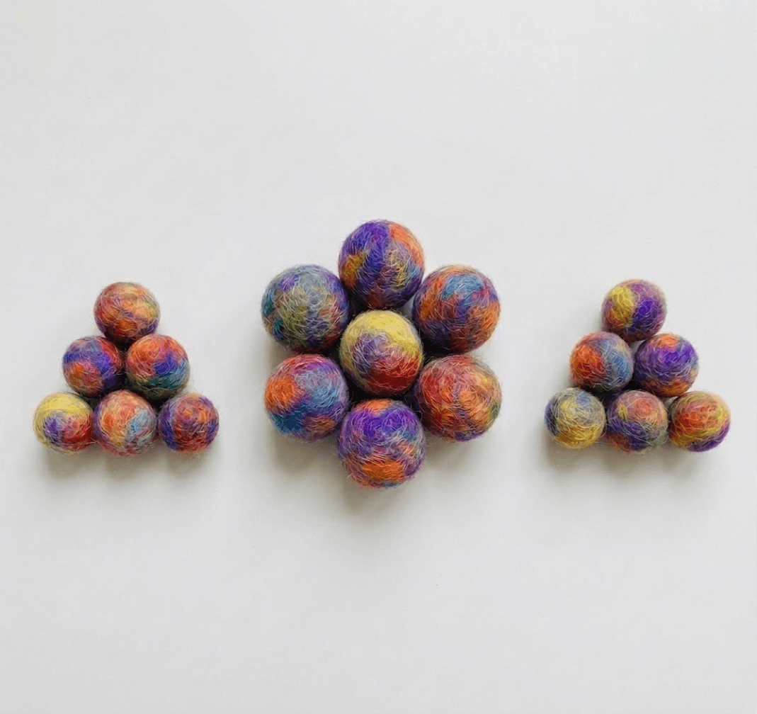 Felt Balls - Handmade Felt Product from Nepal
