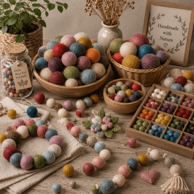 Felt Balls