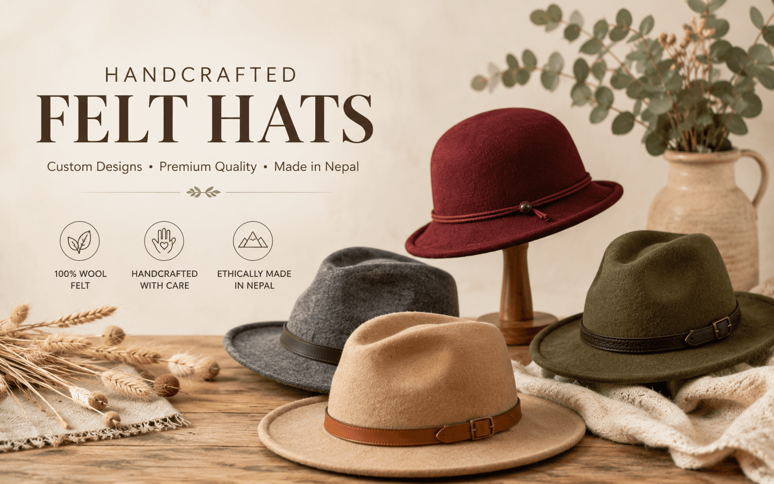 Wool Felt Hat