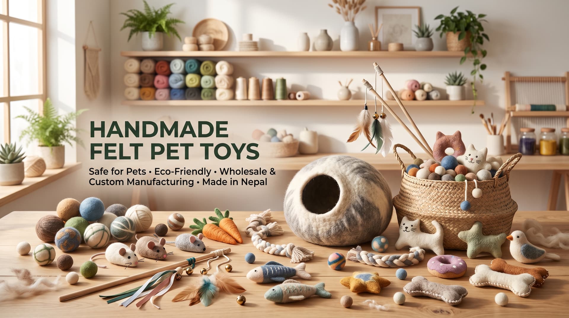 Wool Felt Pet Toys