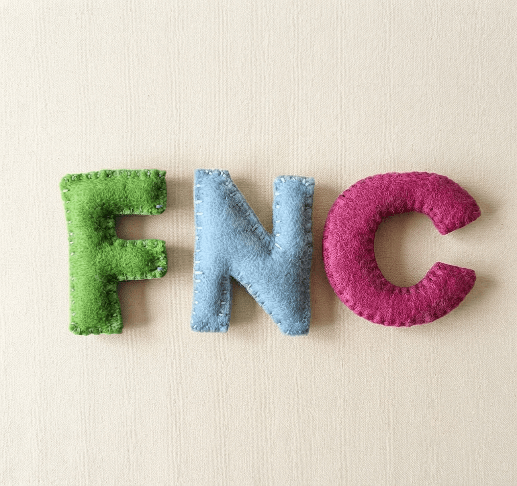 Felt Alphabet Letters Set - Handmade Felt Product from Nepal