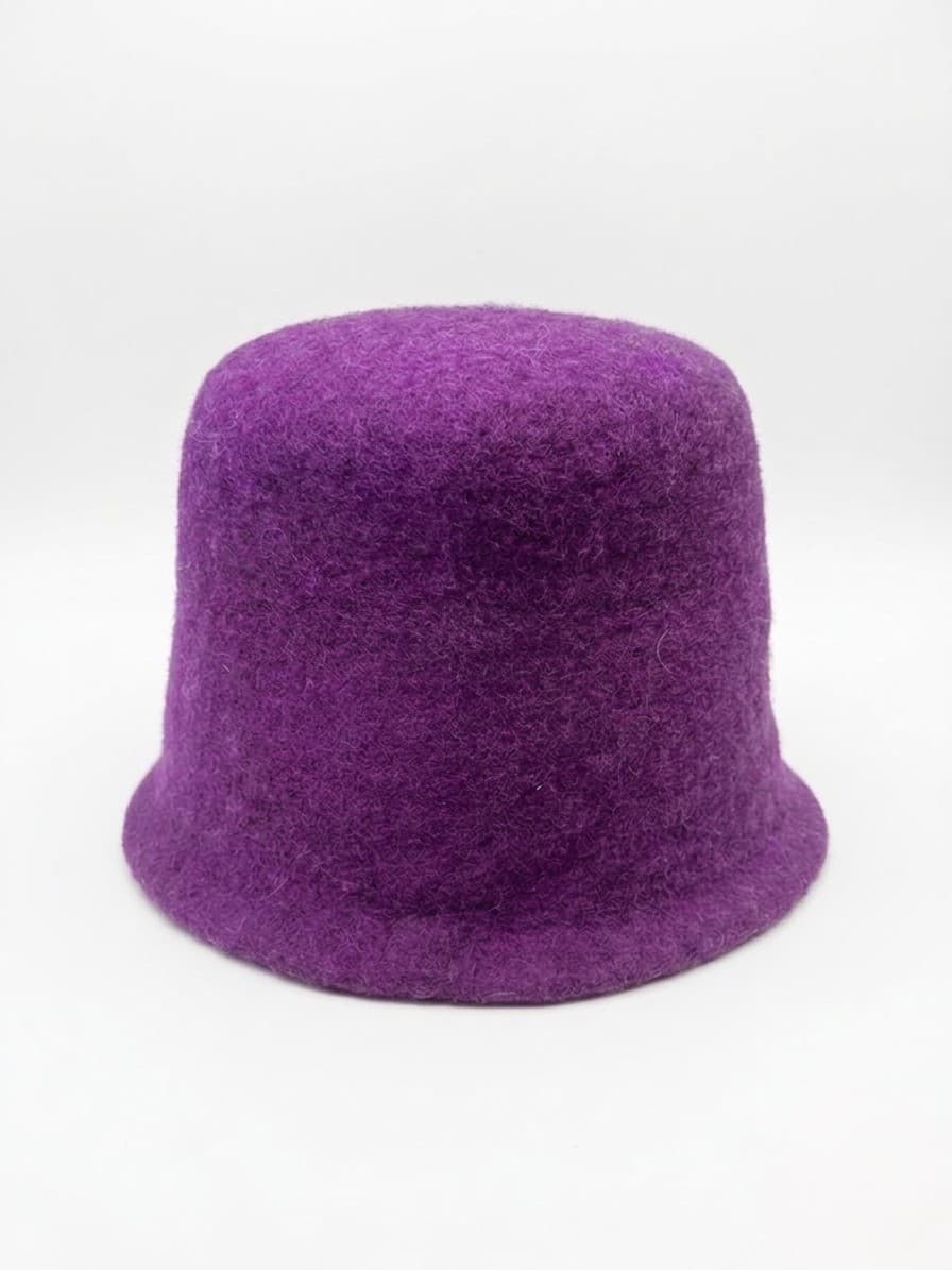 Cloche Bucket Hat - Handmade Felt Product from Nepal