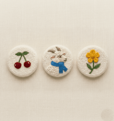 Felt Coaster - Charming Animal and Nature Designs