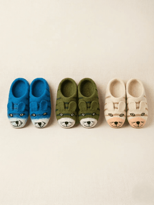Tabby Toes slippers