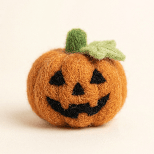 Felt Halloween Pumpkin Décor