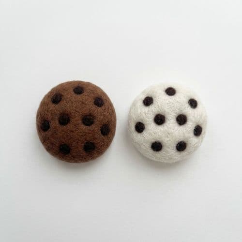 Felt Chocolate Chip Cookie