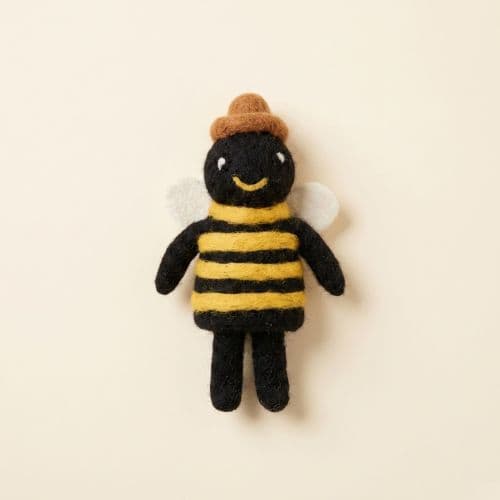Felt Bumblebee Hanging Ornament