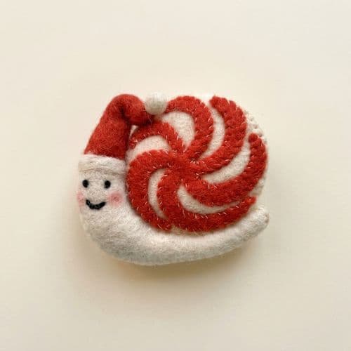 Snail Christmas Hanging Ornament