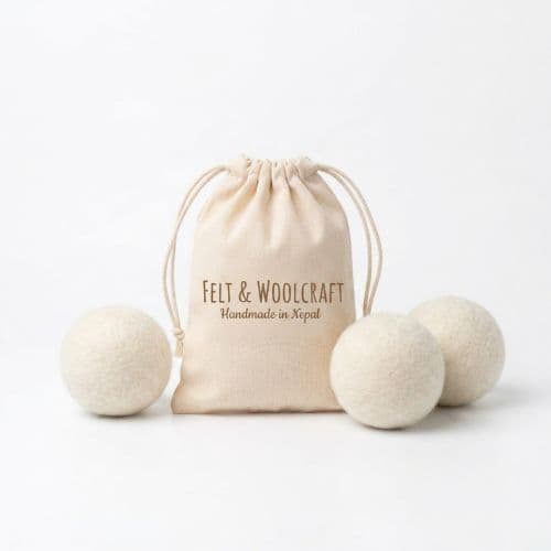 Felt Dryer Balls (Set of 3)
