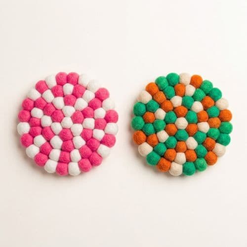 Felt Ball Trivet