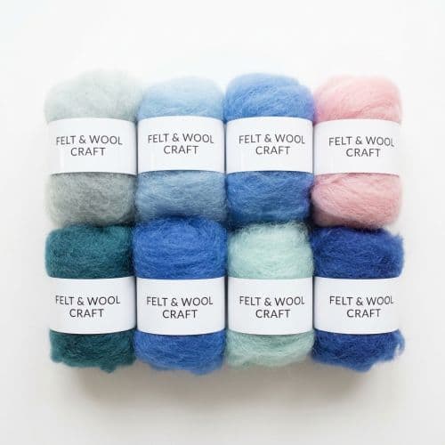 Wool Roving Craft Bundle