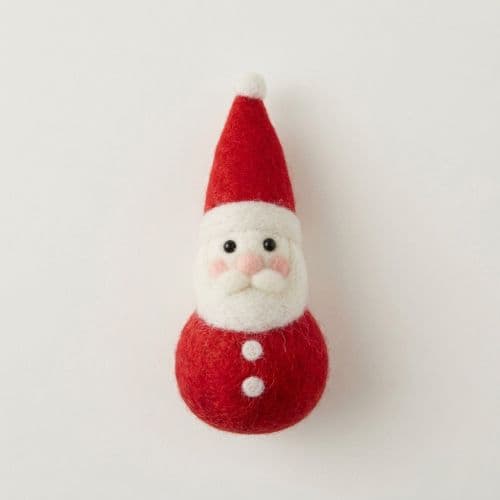 Felt Santa Figurine